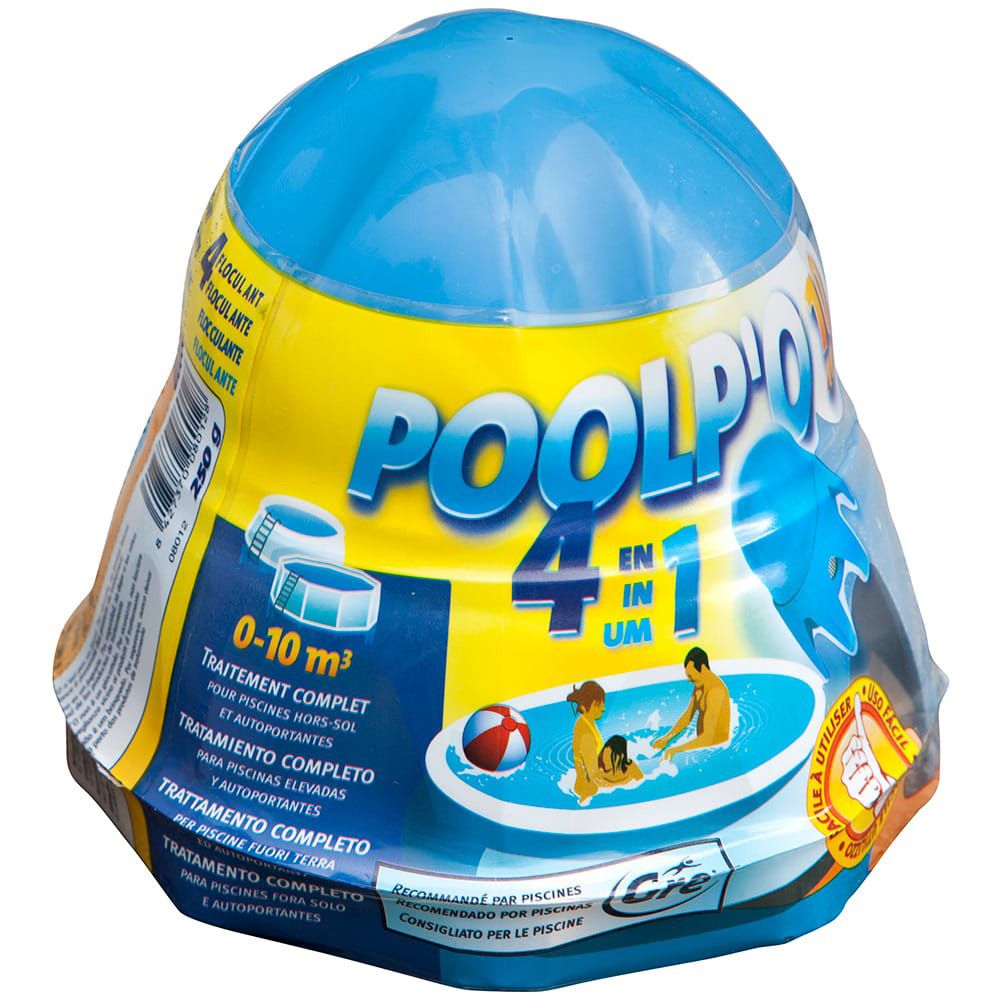 Tratamento para piscinas removíveis poolp'o 0 - 10 m³ de 250 g