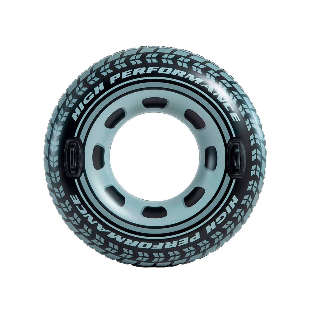 Boia insuflável. modelo roda. COR preta Ø91cm