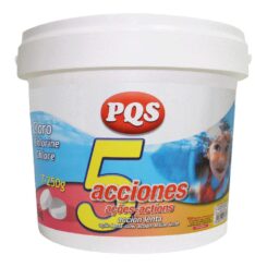 Cloro 5 ações tabletes, 5 kg