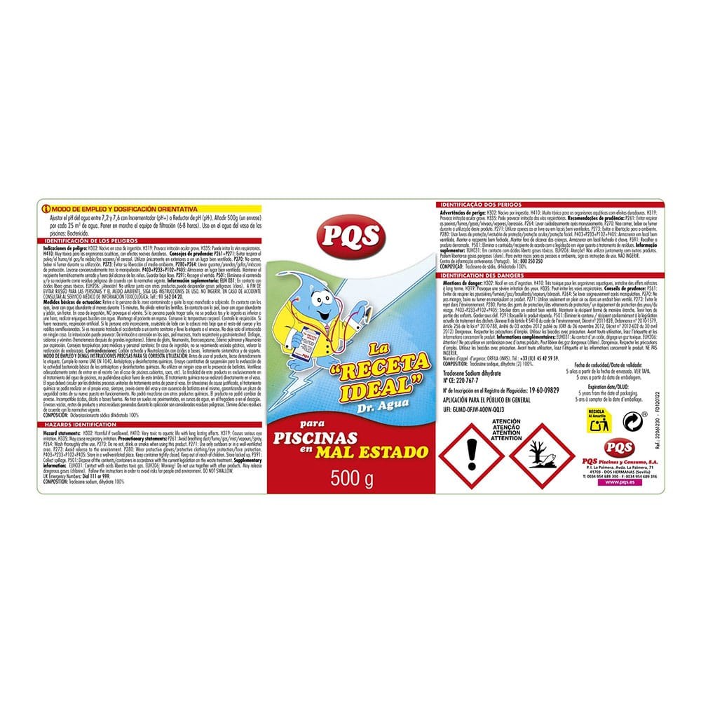 Tratamento desinfetante, a receita ideal, 500 g - Image 2
