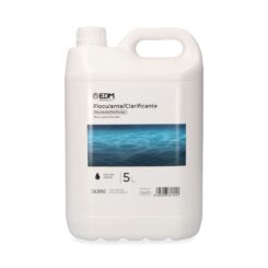 EDM Floculante clarificante líquido, frasco de 5 l