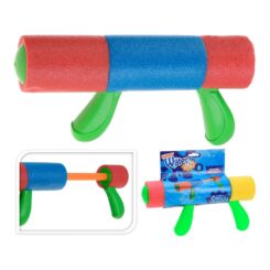 Pistola de água de espuma de 30 cm com 2 cabos. cores sortidas. euro/você