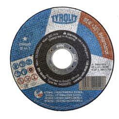 Disco de corte de aço inoxidável 41c ø115 x 1,6 x 22,23 mm a46q-bfb