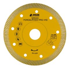 Disco de porcelana spedd PRO H10 mm, Ø125 mm