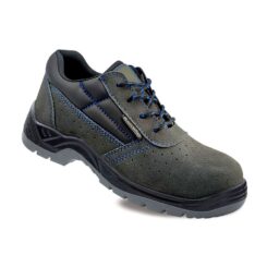 Sapatos de segurança de camurça perfurada S1P metalfree tamanho 44 blackleather