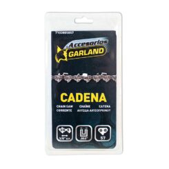 Corrente de motosserra para guia de 16 POL / 40 cm, 57 elos, 3/8 POL. B.P., espessura 0,050 POL / 1,3 mm