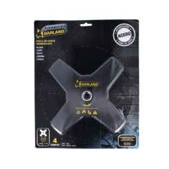 Disco de corte para roçadora, 4 dentes, Ø230 x 25,4 x 1,4 mm
