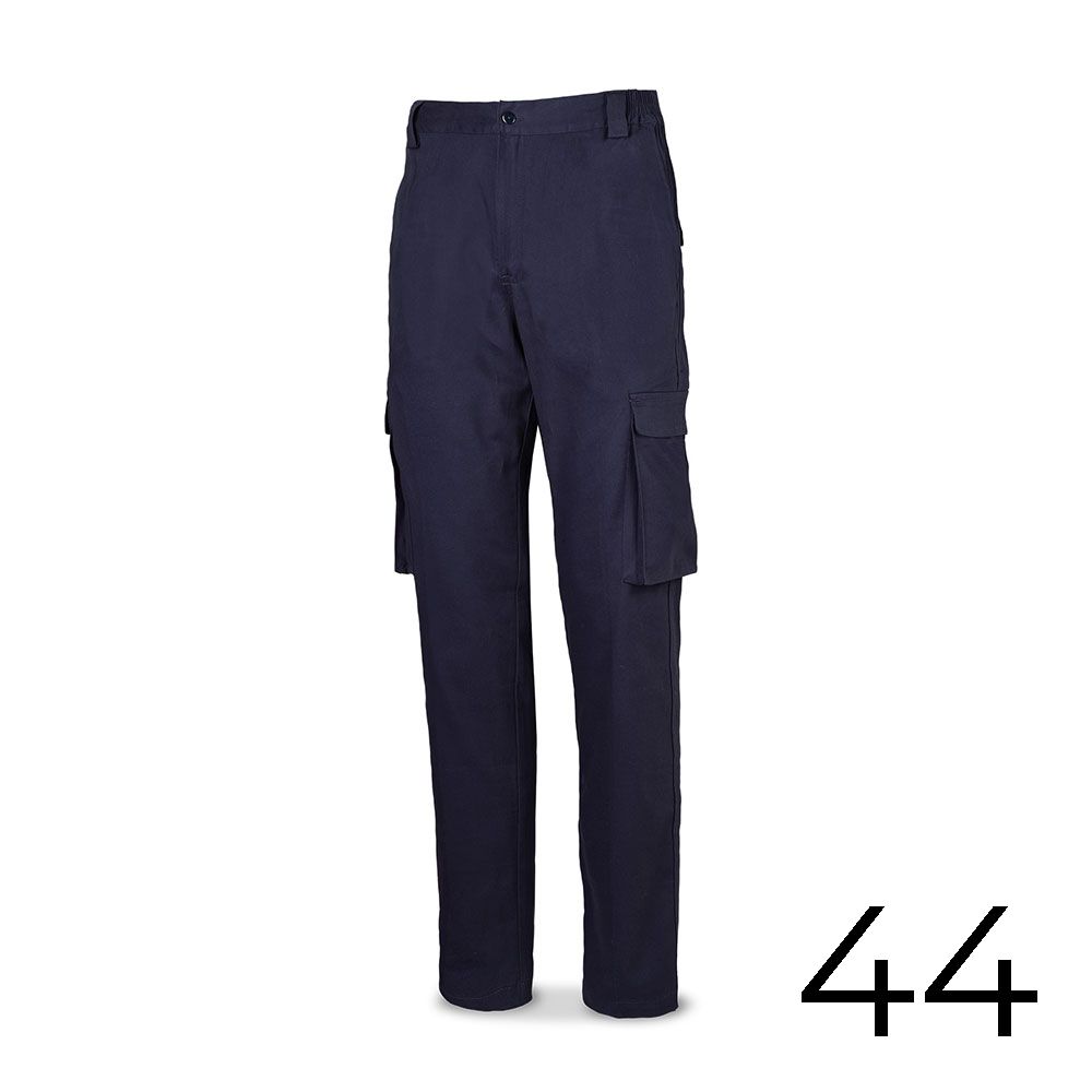 Calças strech 98% algodão 2% elastano 240g azul marinho tamanho 44 588PBSAM/44