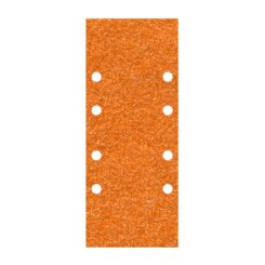 Lixas de corindón perfuradas, 93 x 230 mm, grão 120, 5 un