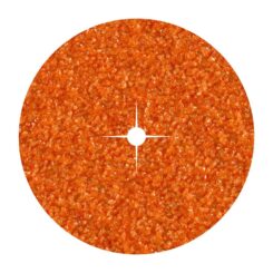 Discos de papel abrasivo de corindón Ø125 mm, grão 40, 10 un