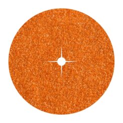Discos de papel abrasivo de corindón Ø125 mm, grão 80, 10 unudades
