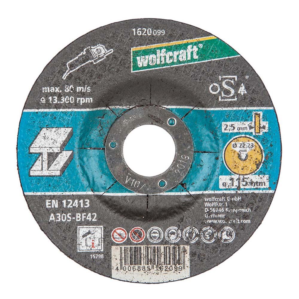 Disco de corte para metal Ø115 x 2,5 x 22,23 mm