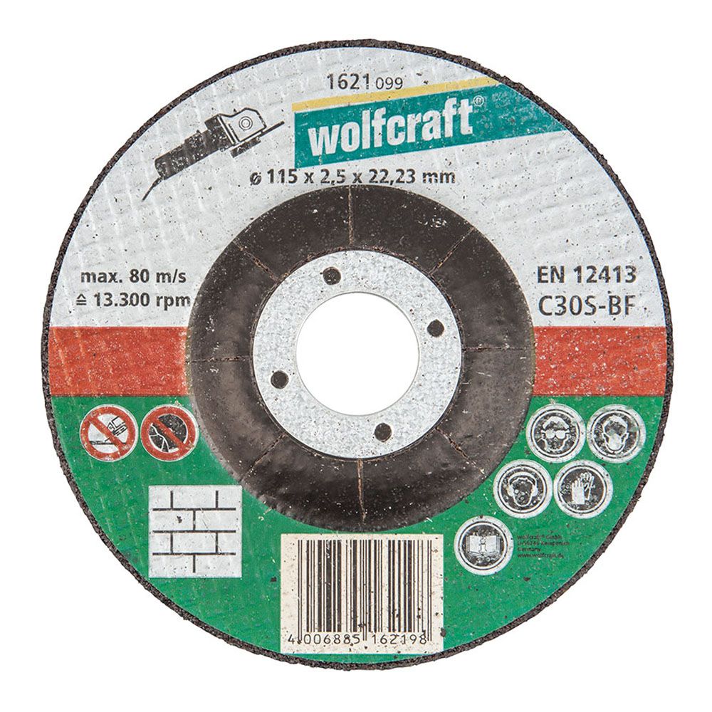Disco de corte para pedra Ø115 x 2,5 x 22,23 mm