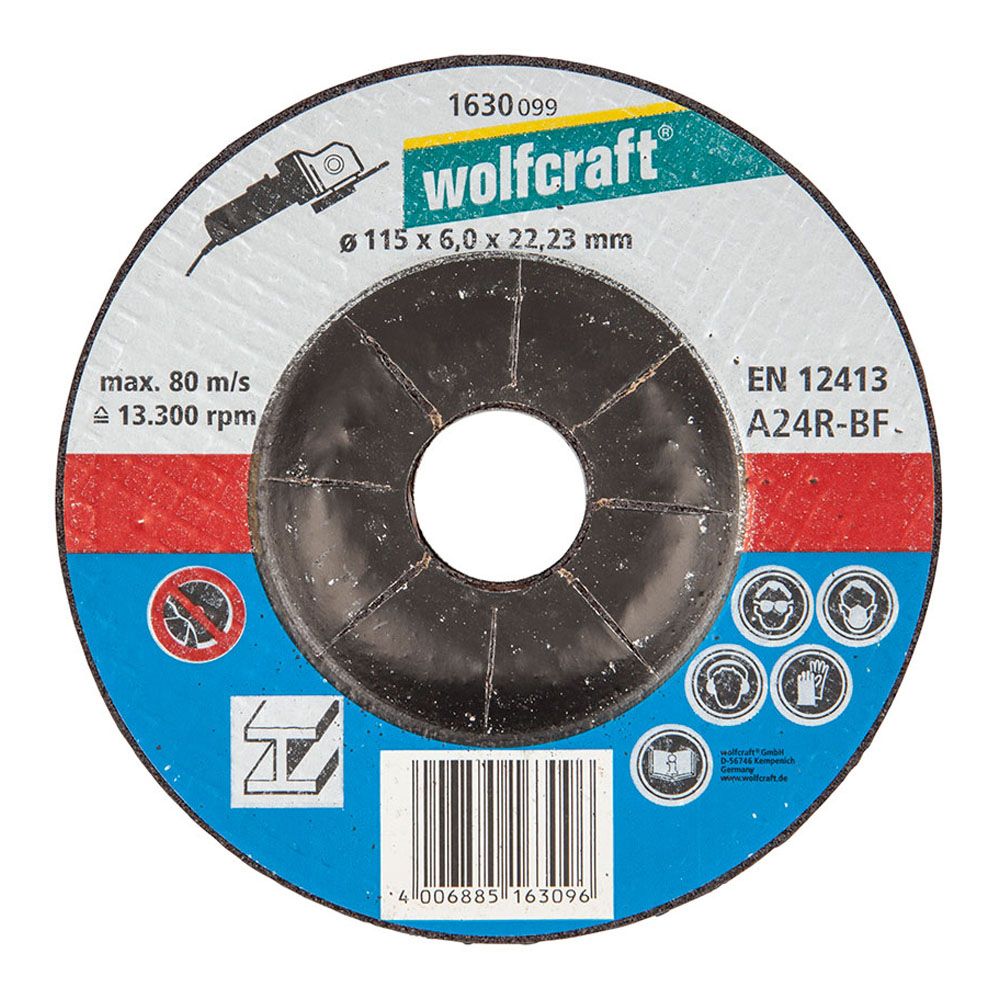 Disco para desbastar Ø115 x 6,0 x 22,23 mm