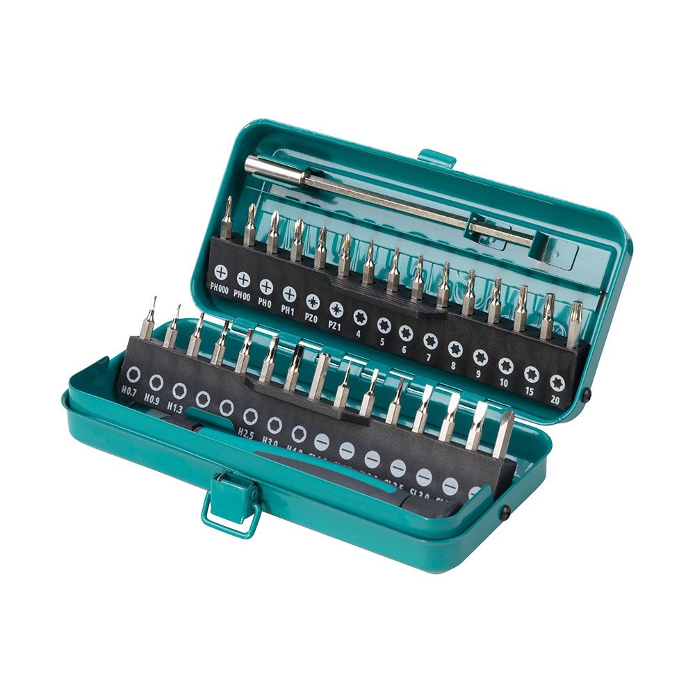 Micro bits de precisão, jogo 32 peças
