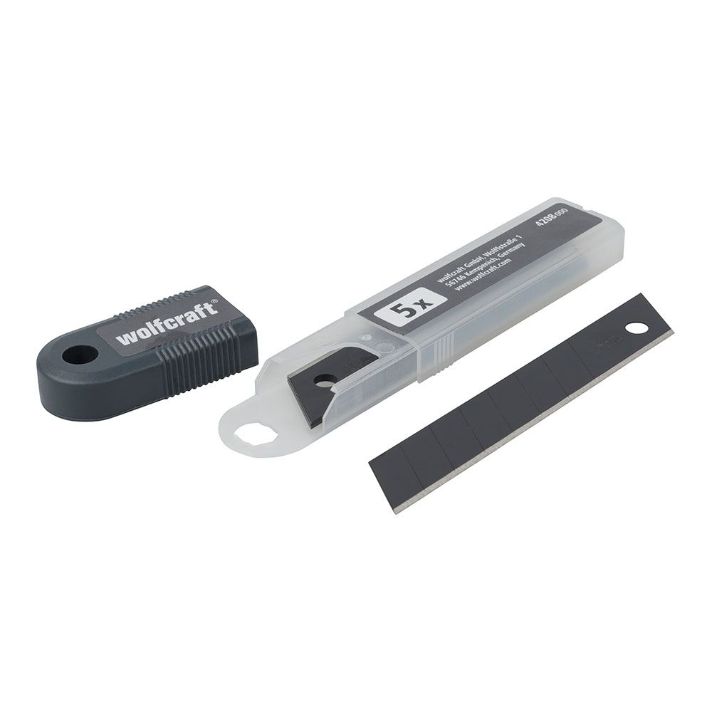 Conjunto 5 lâminas separáveis PRO sharp pretas