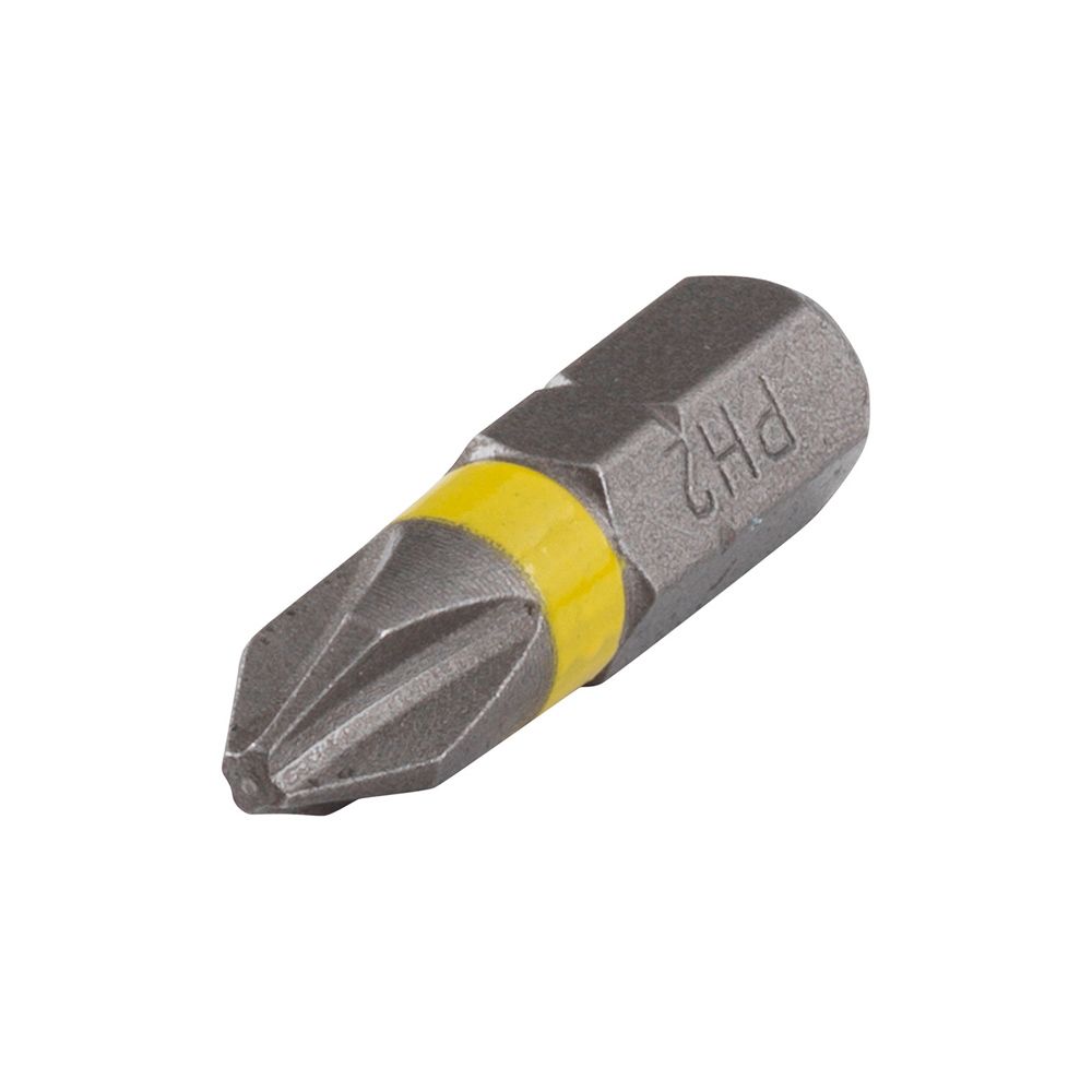 Pontas phillips PH2 x 25 mm solid, 3 un