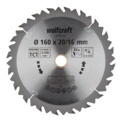 Disco de serra circular manual CT, Ø160 mm x 20 dentes