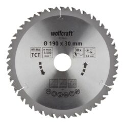 Disco de serra circular manual CT, Ø190 mm x 30 dentes