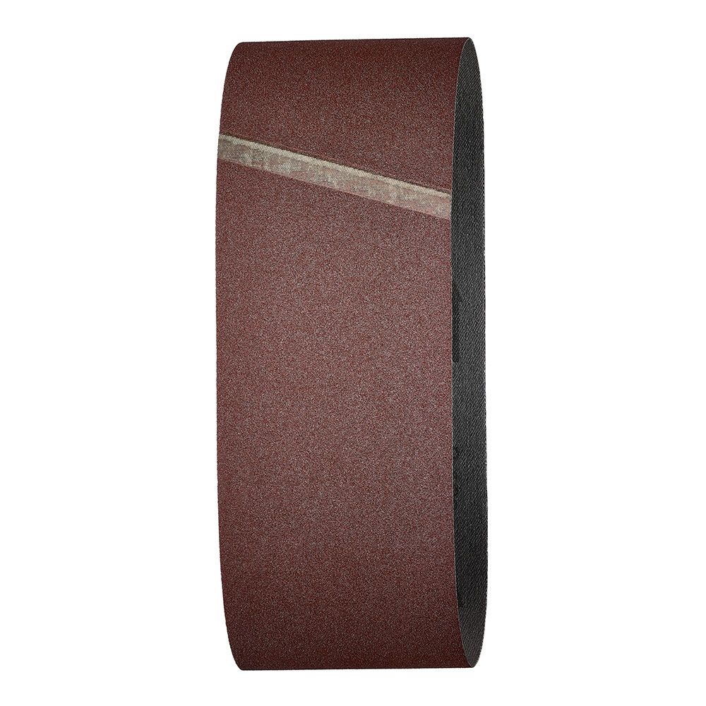 Bandas de lixa, corindón, 75 x 533 mm, grão: 120, SET 3 un