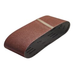 Bandas de lixa, corindón, 76 x 457 mm, grão: 80, SET 3 un