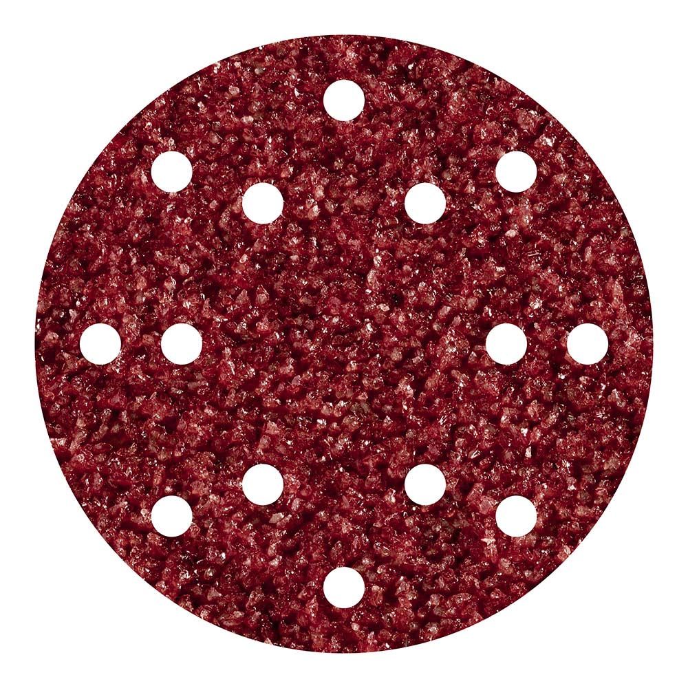 Discos de lixagem adesivos, coríndum, para EXC., Ø150 mm, granula 40, 5 un