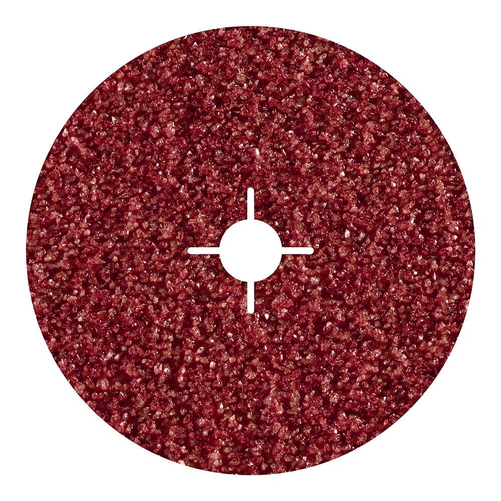 Discos de lixa de fibra para metais Ø115 mm, grão: 60, 5 un