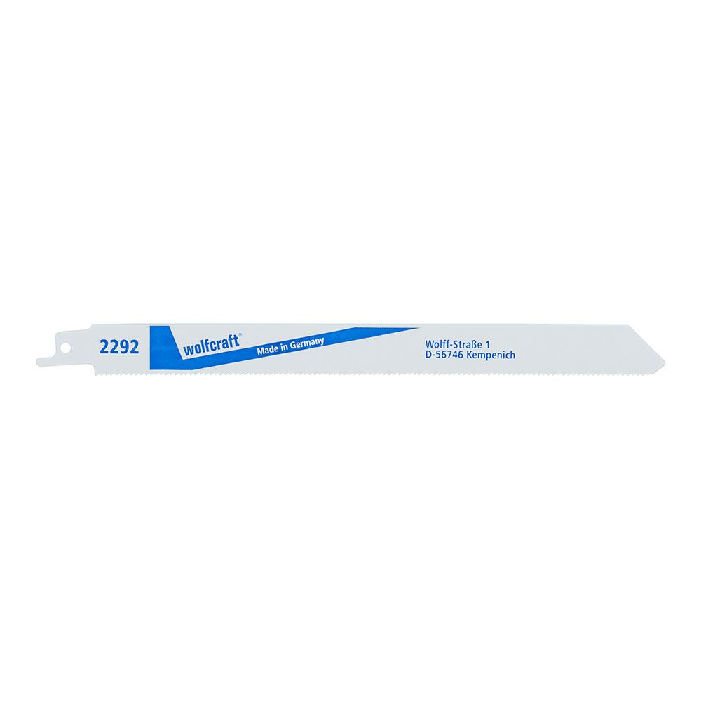 Lâminas de serra BIM rebish, metal, finas, comprimento 230 mm, embalagem com 2 unid