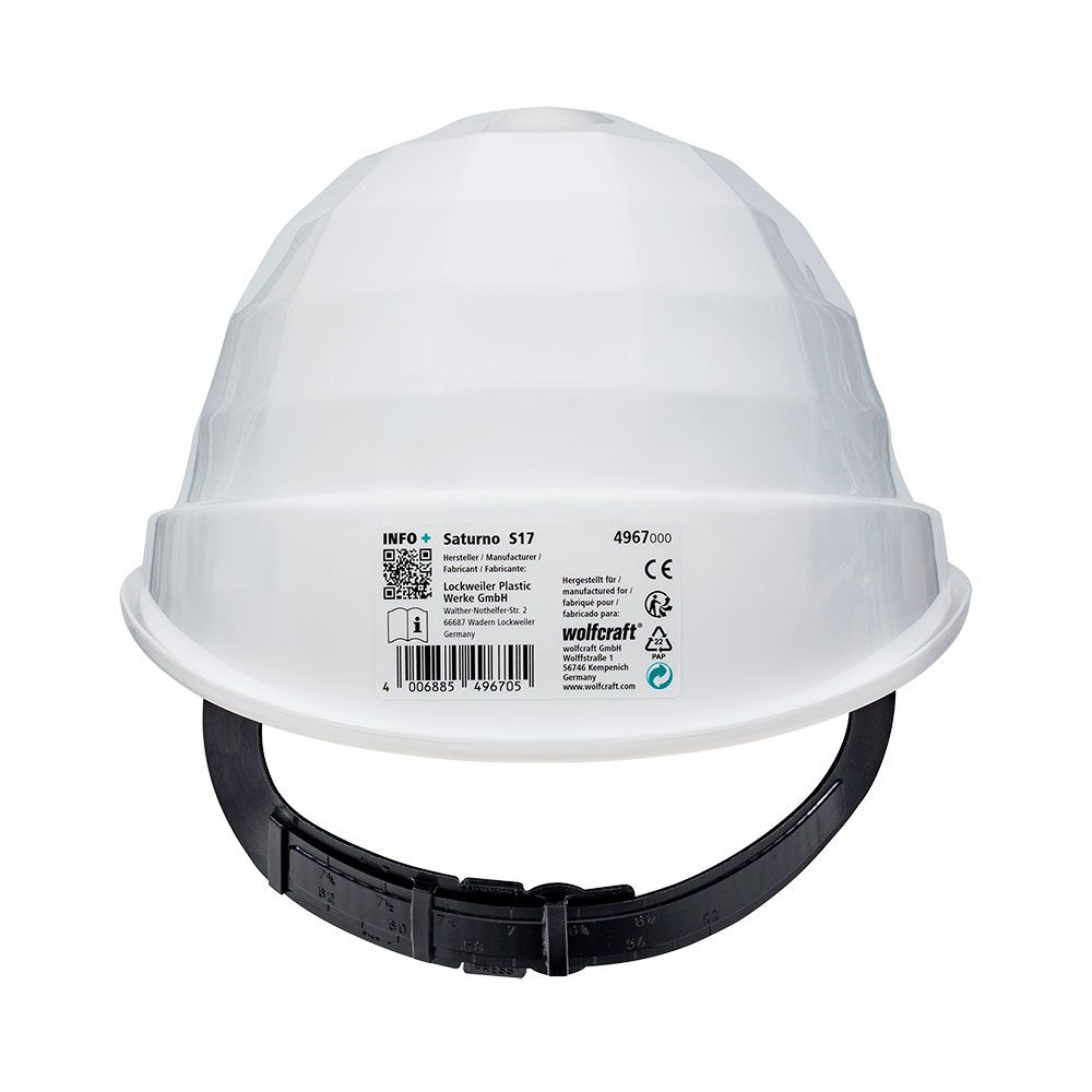 Capacete de segurança, branco (CE) 497000 wolfcraft - Image 4