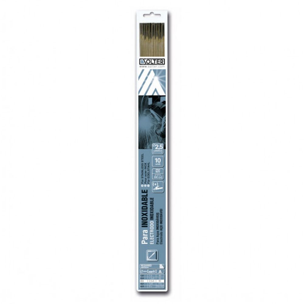 Electrodo INOX E316L Ø2mm (blister 10 unid.) solter