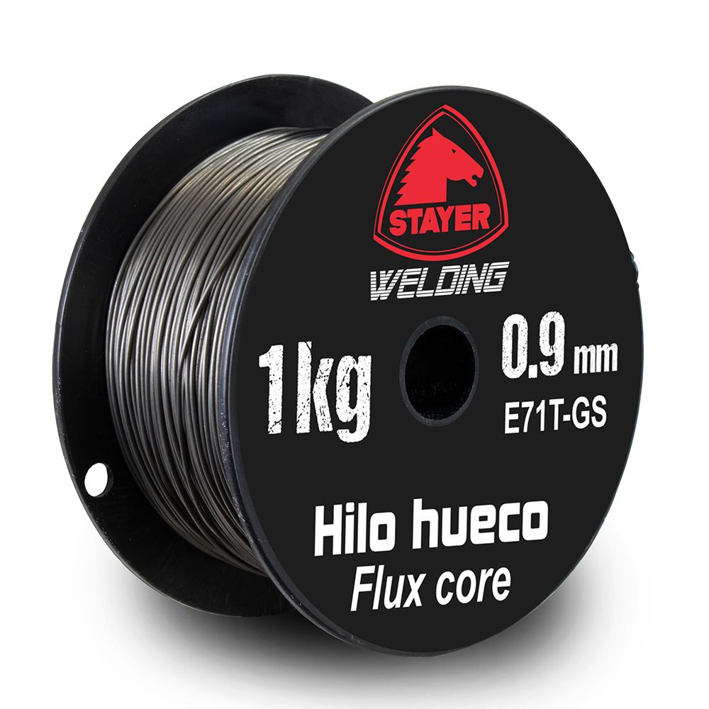 Bobina de FIO vazado 1 kg 0,9 mm E71T-GS