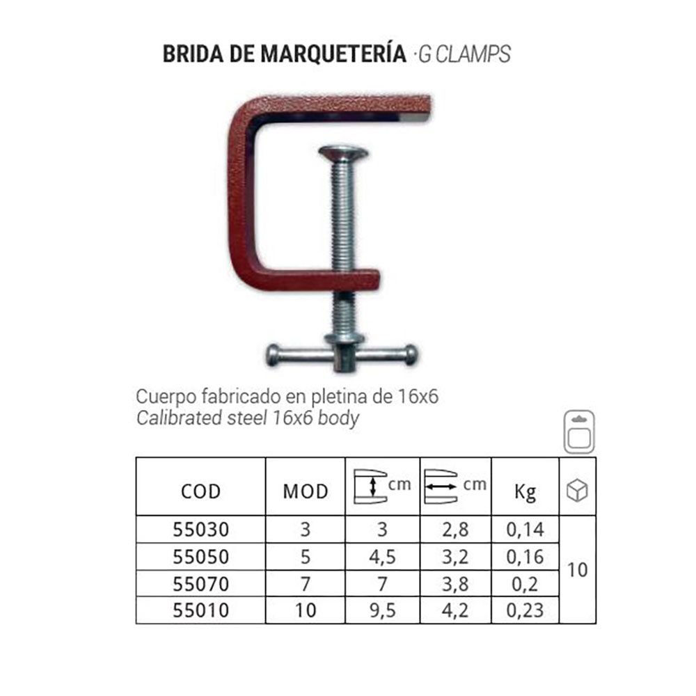 Abraçadeira de marchetaria 7 cm - Image 2
