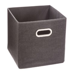 Caixa de organização COR cinzento escuro para estante 31x31cm