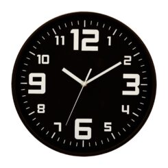 Relógio COR preto Ø30cm