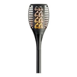 LUMINEO Estaca solar efeito fogo 12x61,5cn 72lm