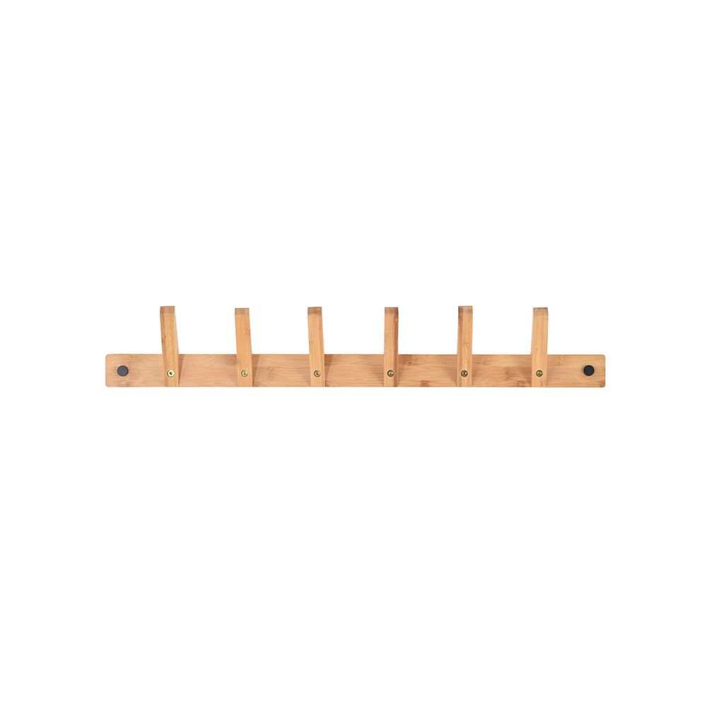 Cabide bambu 2 em 1 (vertical ou horizontal) 26x7x76 - 75x12x12cm - Image 2