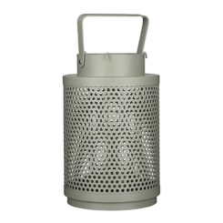 Farol porta-velas barney COR verde Ø16x25cm