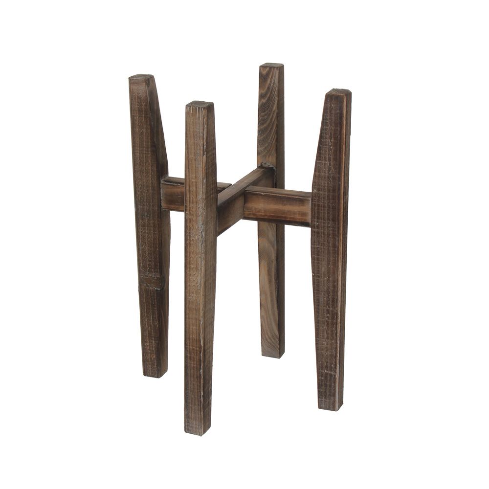 Suporte de madeira para vasos ascot 48x33x33cm