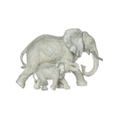 Elefante decorativo em resina, cores sortidas, 12 x 22,5 x 15,5 cm