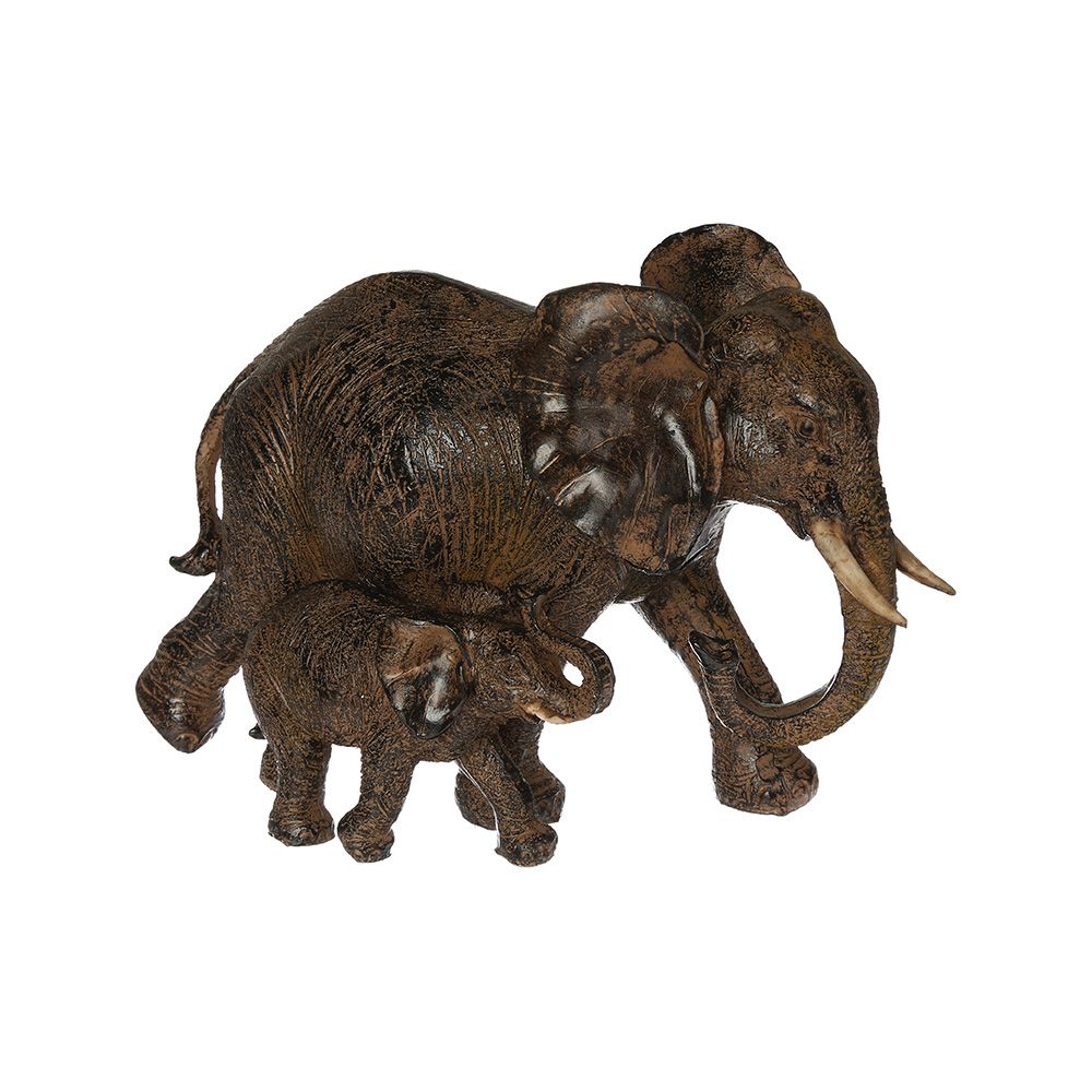 Elefante decorativo em resina, cores sortidas, 12 x 22,5 x 15,5 cm - Image 3