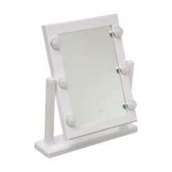 Espelho LED coleção " hollywood" 37x9x40,5cm branco cores / modelos diversos