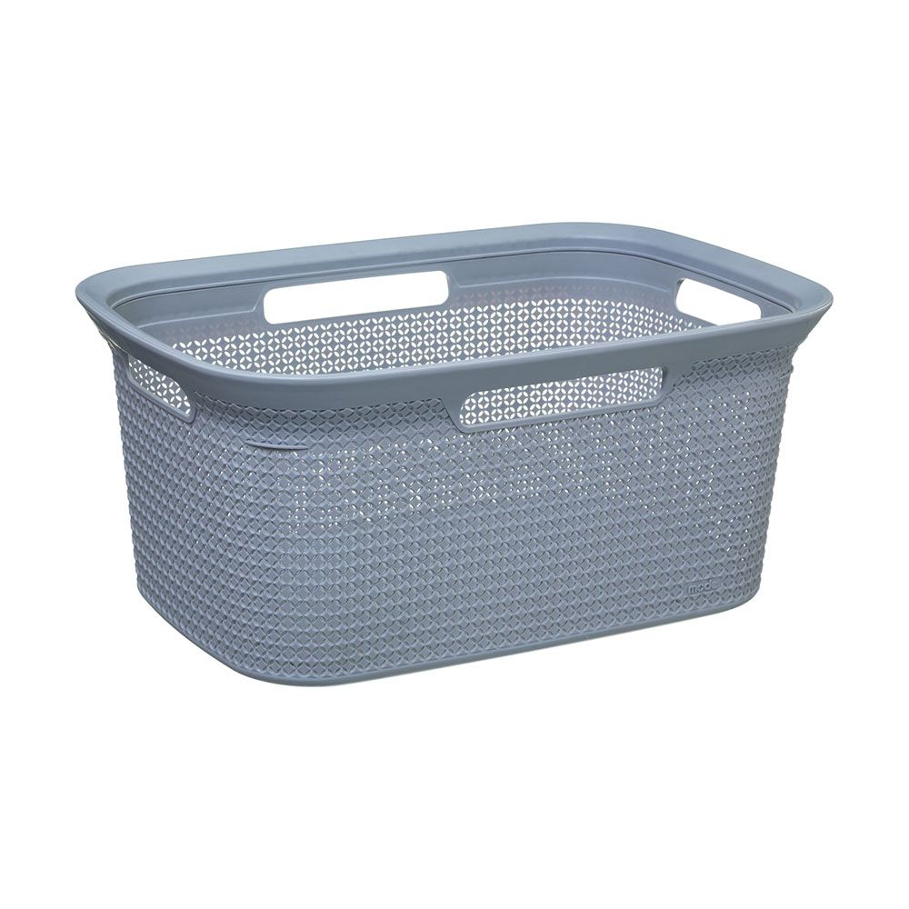 Cesto para roupa COR cinzento 45L 59x41x27,5cm