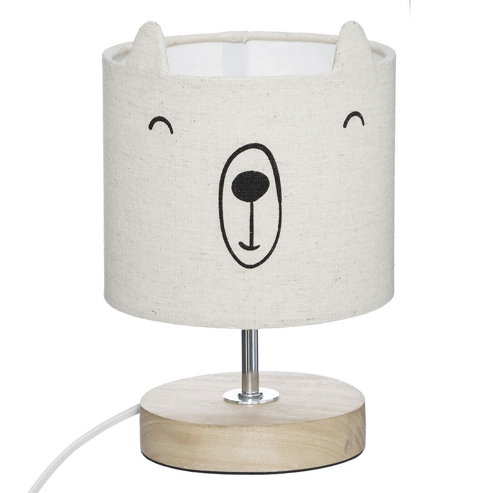 Candeeiro infantil de mesa "bear" E14 (lâmpada não incluída)