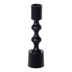 NULL Castiçal vertical 16cm preto