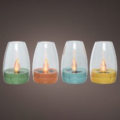 Candeeiro de mesa solar efeito chama 895850 cores / modelos variados