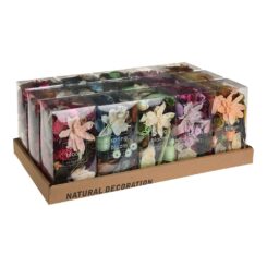 Caixa 250g flores com aroma perfumes e modelos varios
