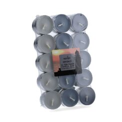 Pacote 30 unid. velas com aroma sândalo 3,7cm magic lights