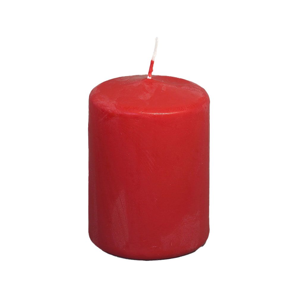Vela para centros COR vermelho 7,5cm magic lights