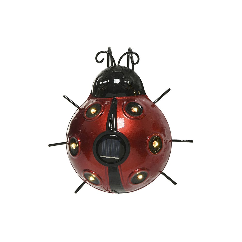 LUZ solar metálica em forma de joaninha 14,5x13x5cm modelos sortidos - Image 4