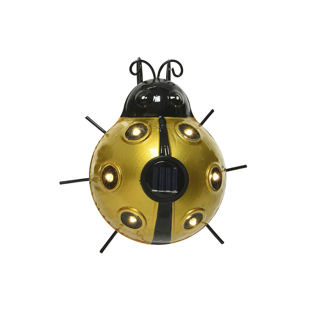 LUZ solar metálica em forma de joaninha 14,5x13x5cm modelos sortidos - Image 5